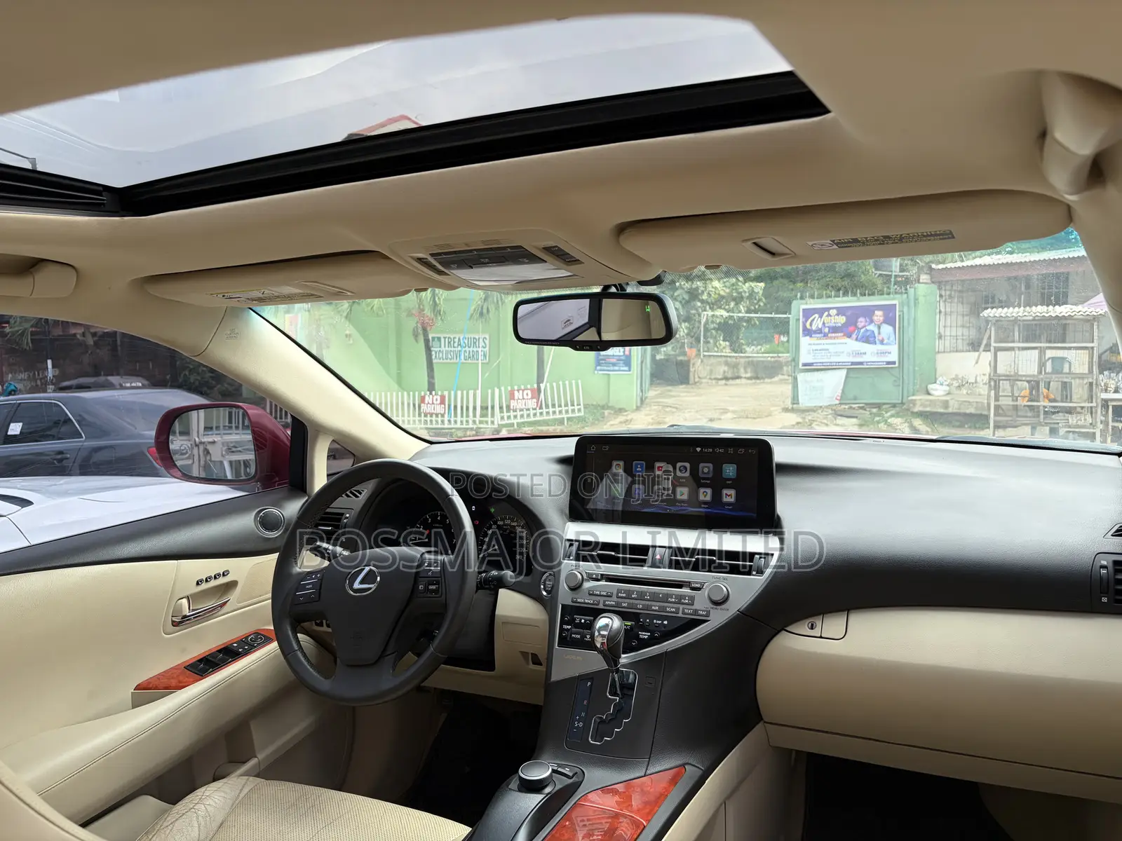 Lexus RX 350 2010 Red