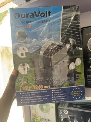5in1 Duravolt Solar Rechargeable Pack