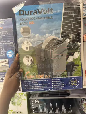5in1 Duravolt Solar Rechargeable Pack