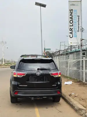 Toyota Highlander Limited V6 4x2 (3.5L 6cyl 6A) 2016 Black