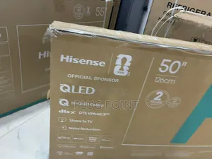 Hisense 50-inch Qled Smart Tv With Built-in Streaming Apps