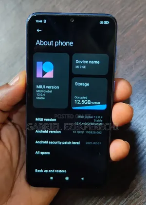 Xiaomi Mi 9 SE 128 GB Blue