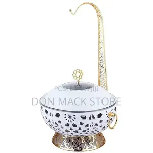 White Gold Hanging Chaffing Dish