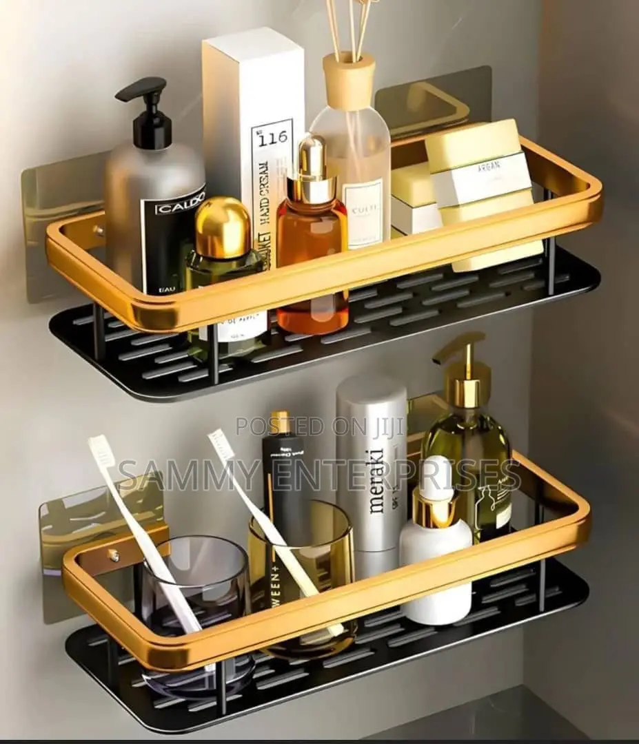 Golden Wall Rack