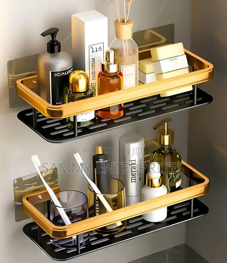 Golden Wall Rack