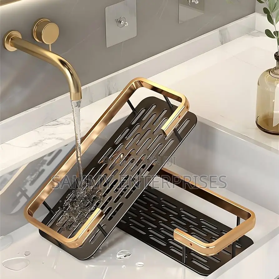 Golden Wall Rack