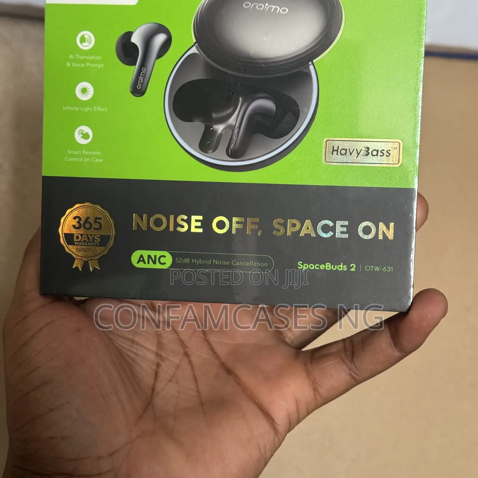 Oraimo Spacebuds Space Buds 2 Ai Smart True Wireless Earbud
