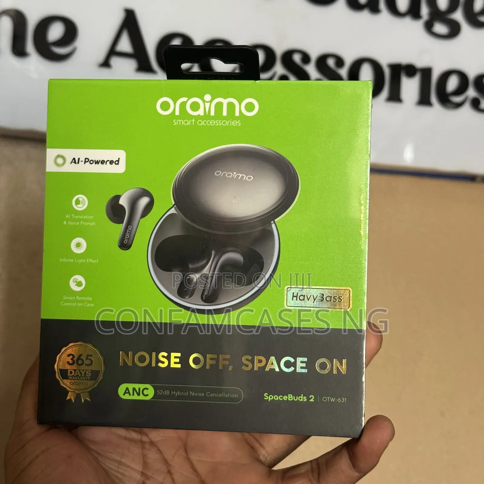 Oraimo Spacebuds Space Buds 2 Ai Smart True Wireless Earbud