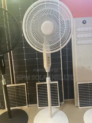 16inches Solar Rechargeable Fan
