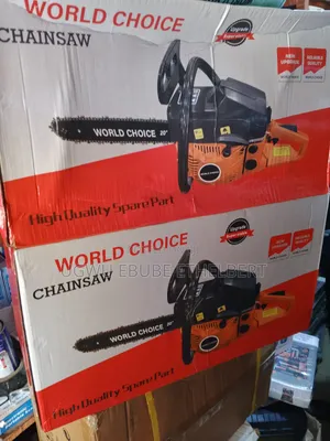World Choice Gasoline Chain Saw