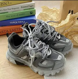 Grey Chunky Sneakers