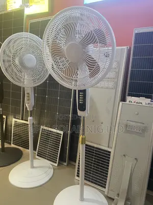 18inches Solar Rechargeable Standing Fan