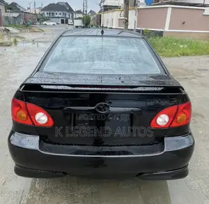 Toyota Corolla S 2004 Black