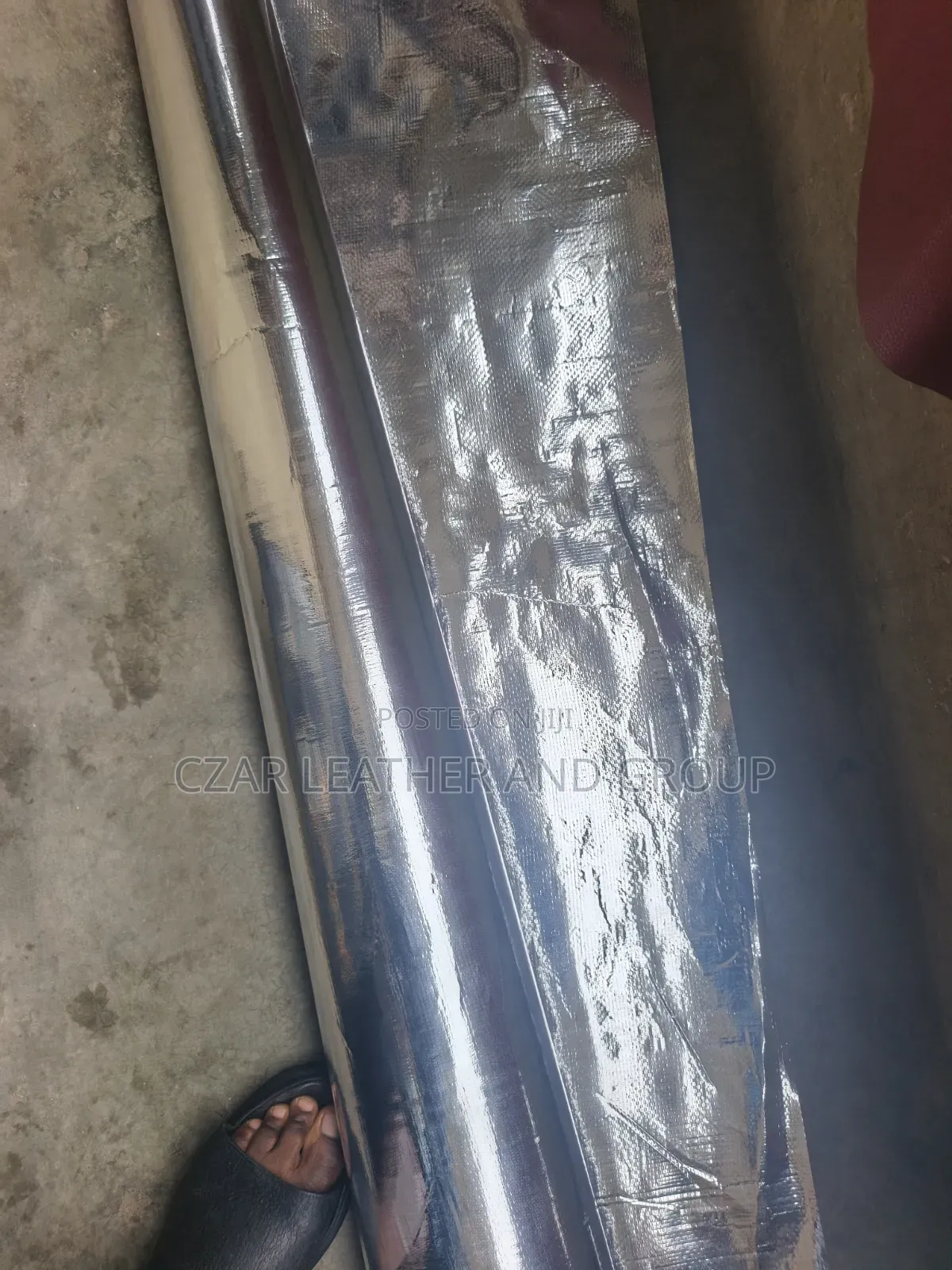 Thick Silver Aluminum Temperature Regulator Linen