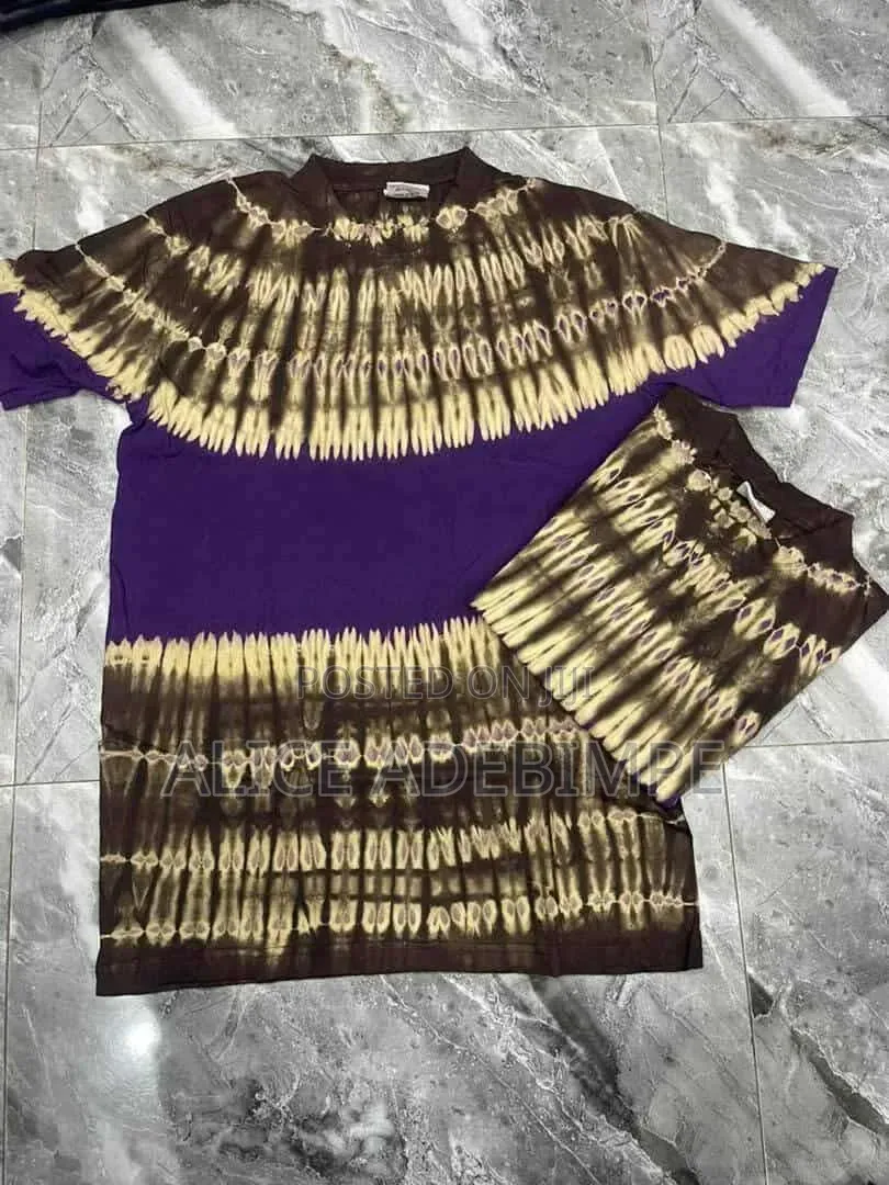 Adire Round Neck