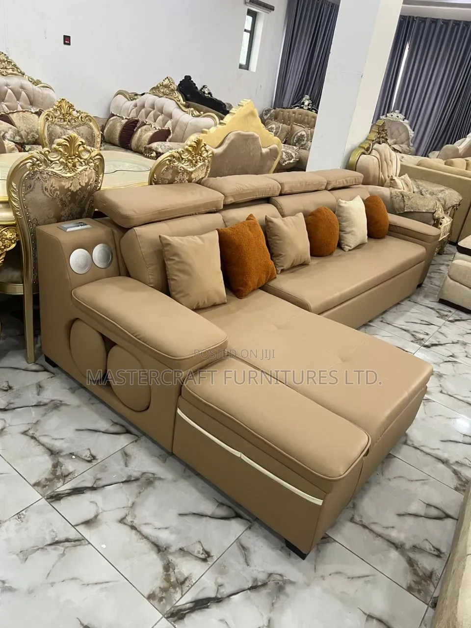 L Shape Leather Sofa