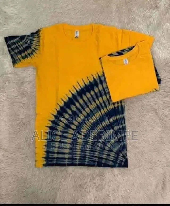 Adire Round Neck