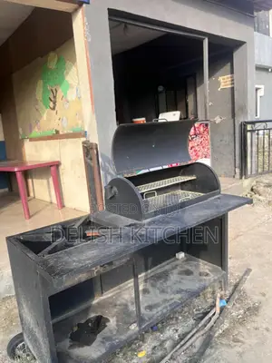Heavy-duty Industrial Grill And Burner For Sale.