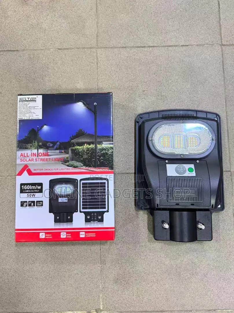 50w All-in-One Solar Security Light