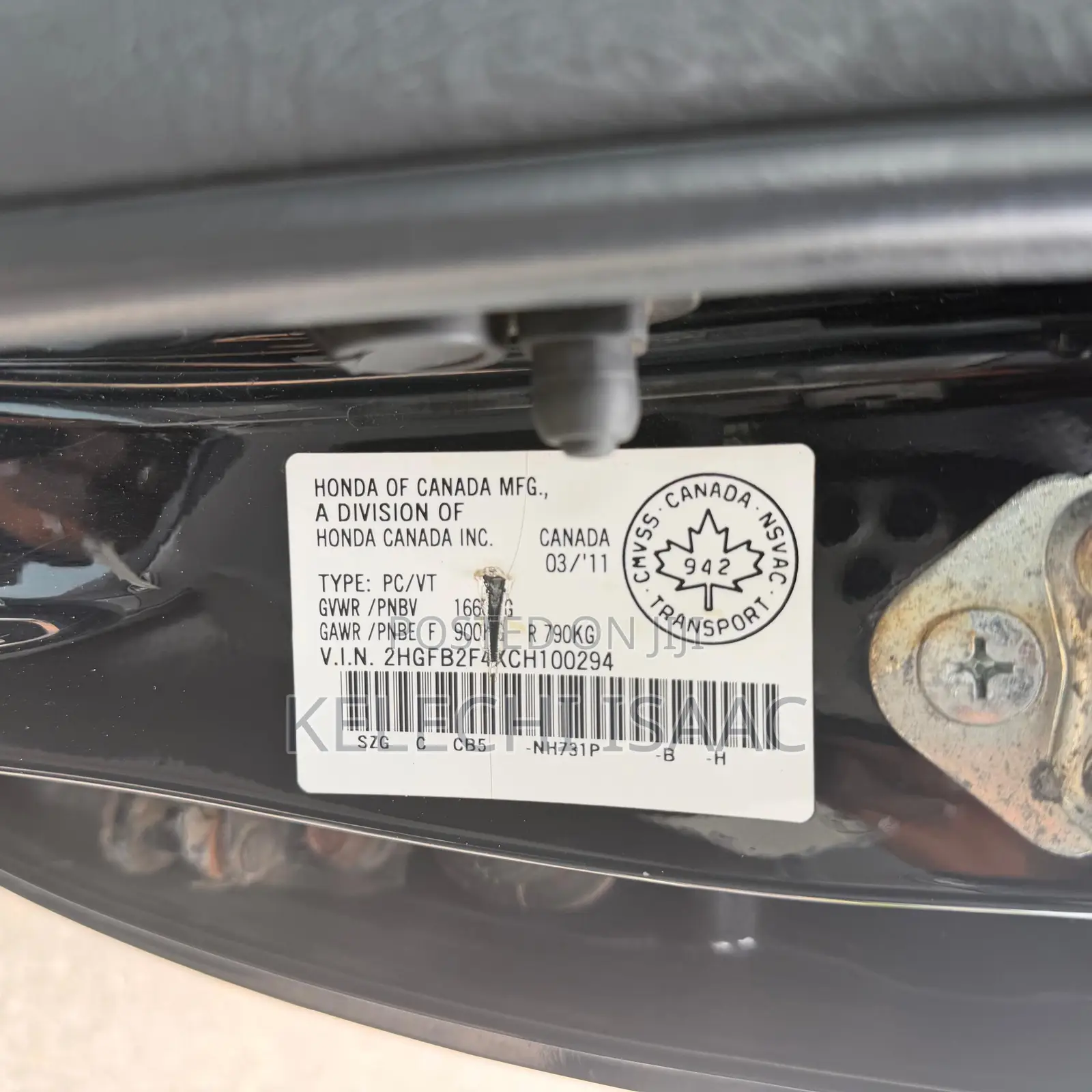 Honda Civic Type R 2011 Black