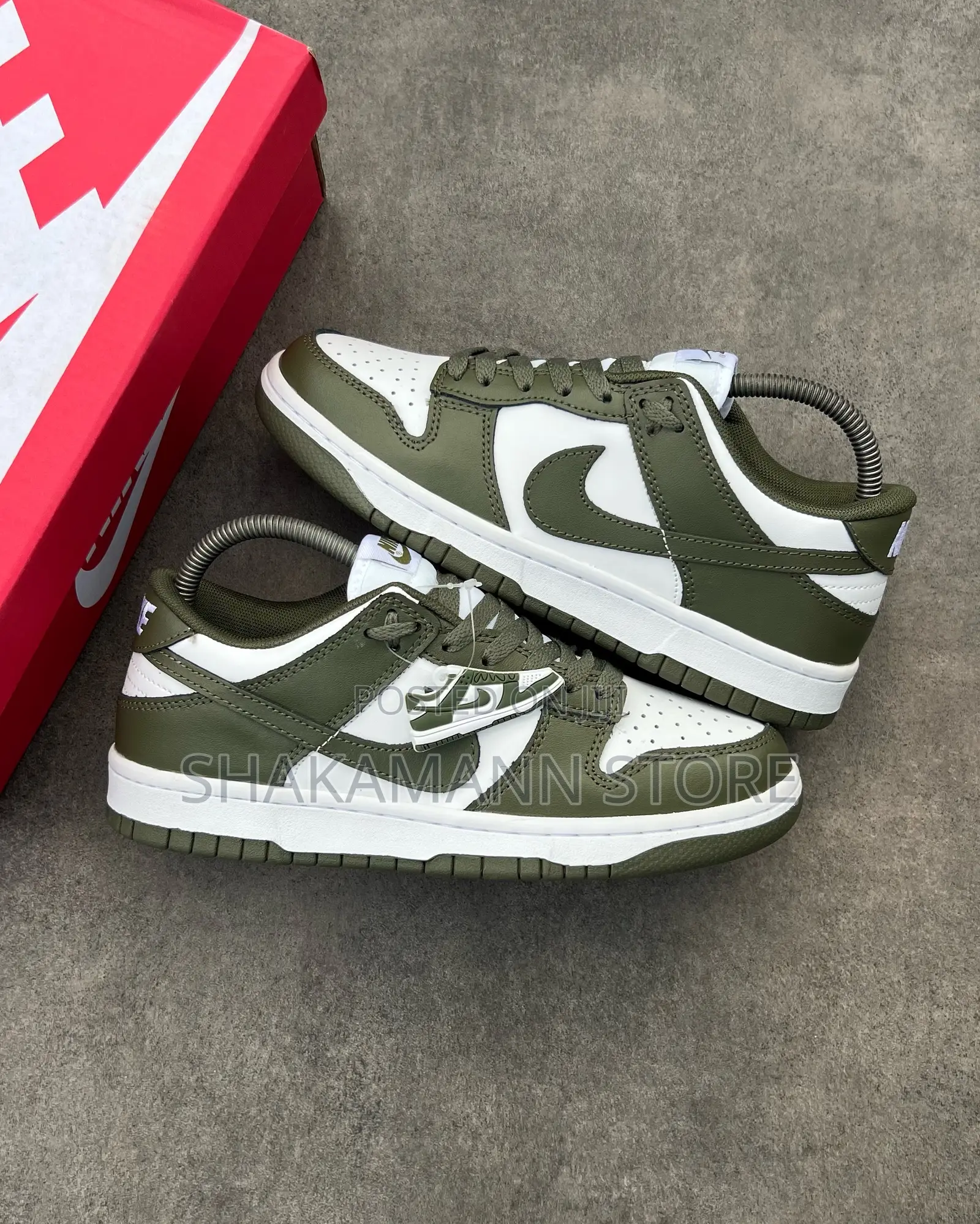 Original Nike Sb Dunk Olive Green