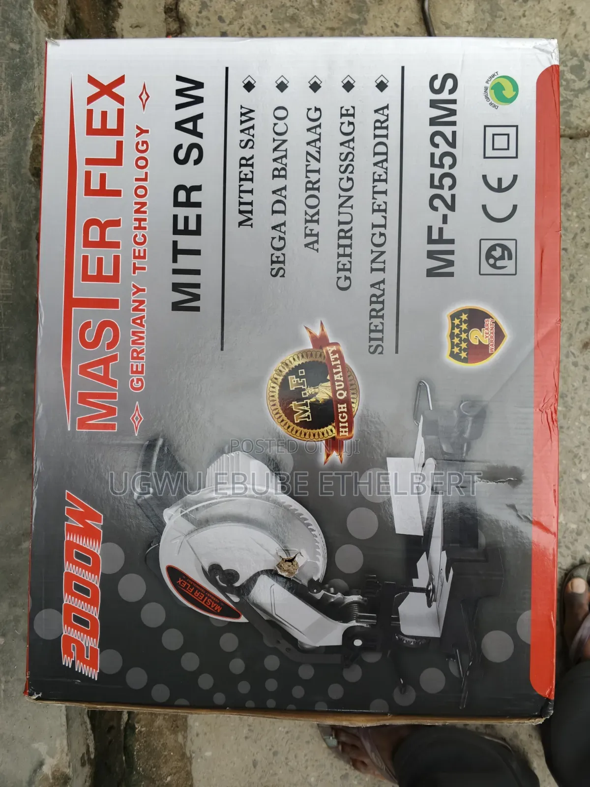 2000w Master Flex Mitre Saw