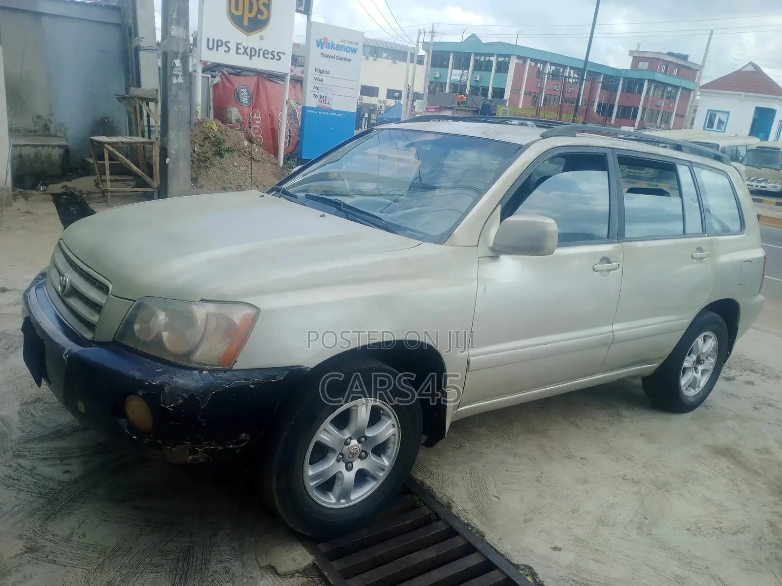 Toyota Highlander 2001 Silver
