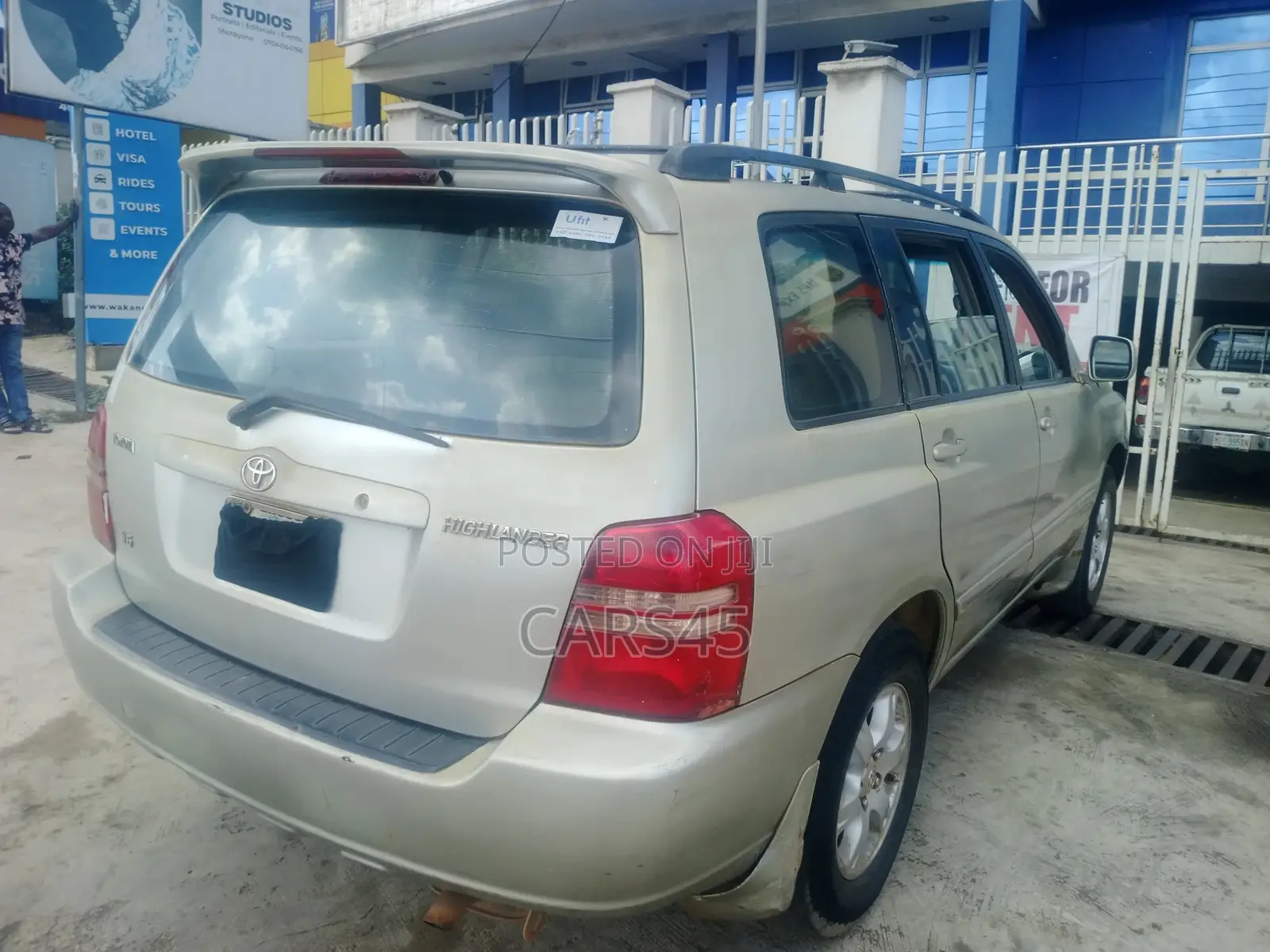 Toyota Highlander 2001 Silver