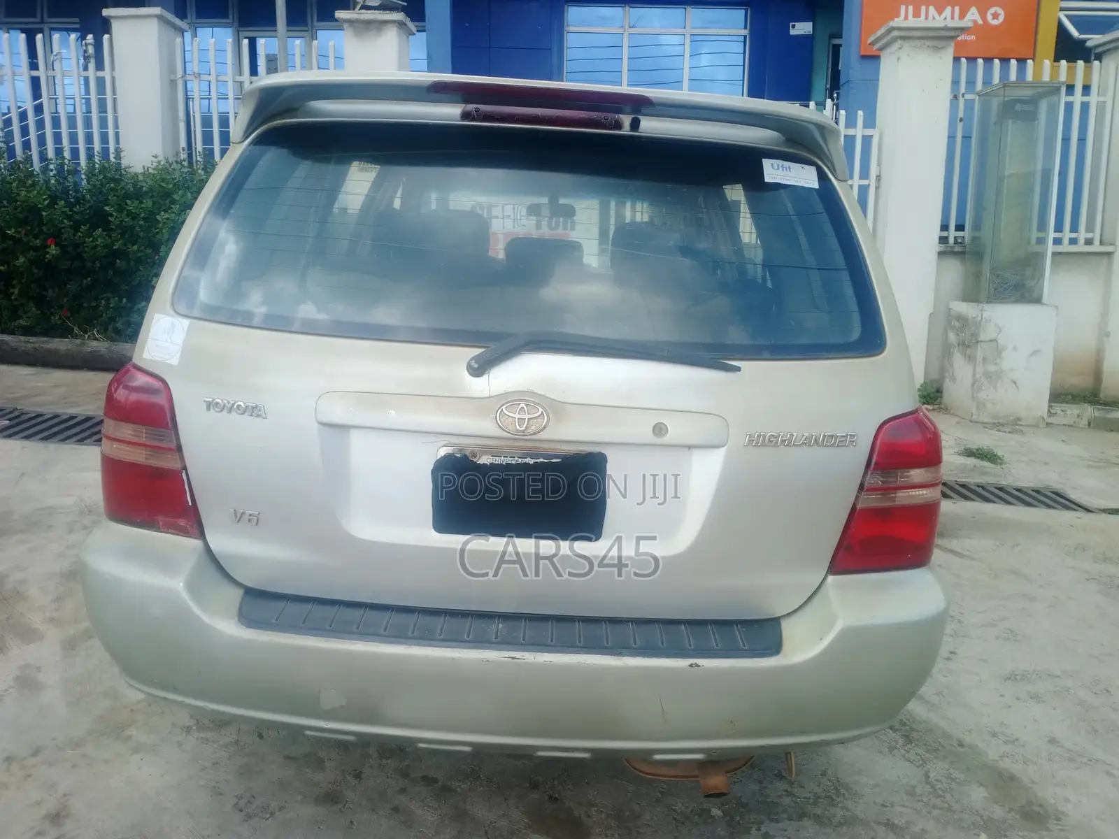 Toyota Highlander 2001 Silver