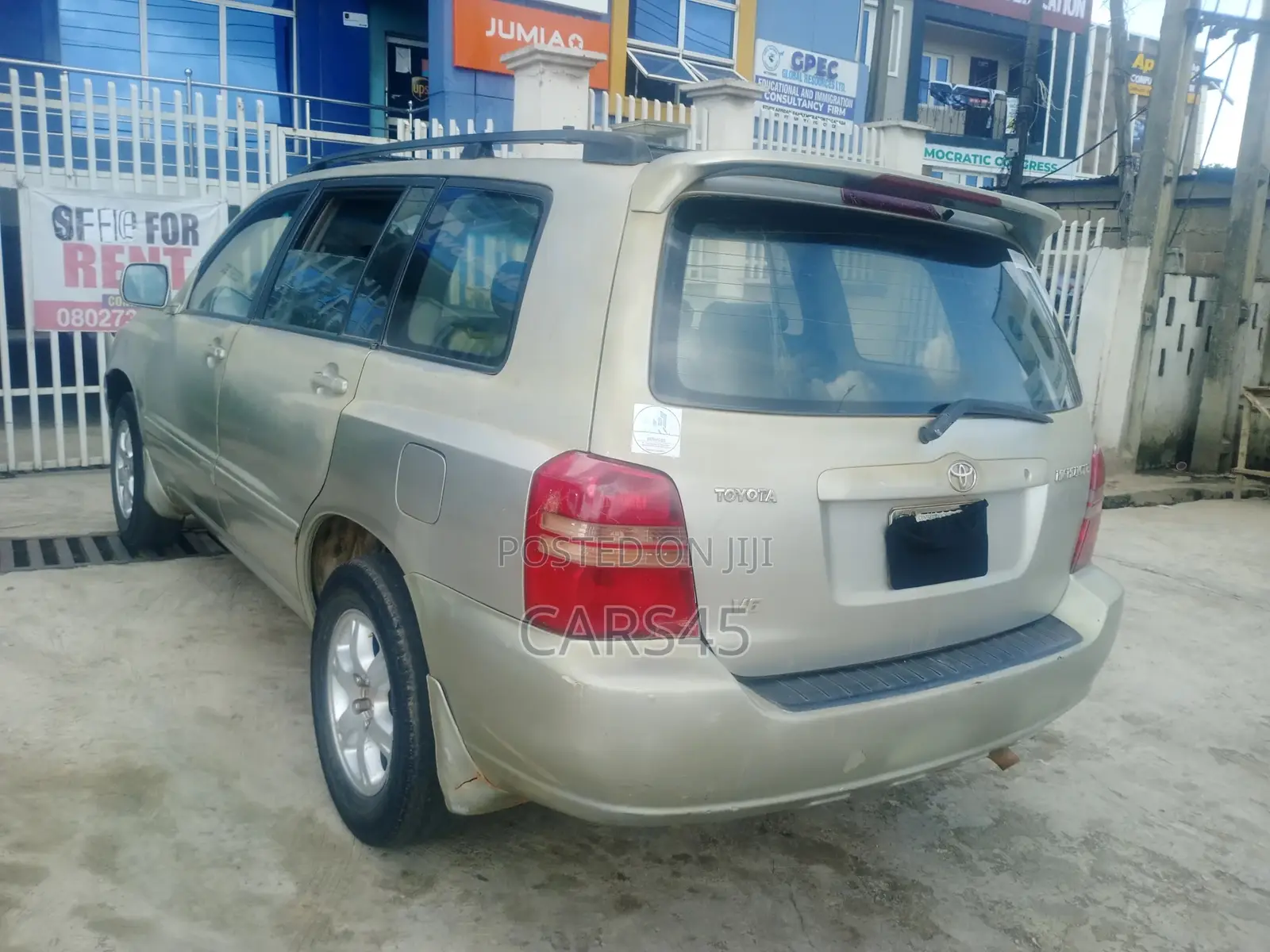 Toyota Highlander 2001 Silver