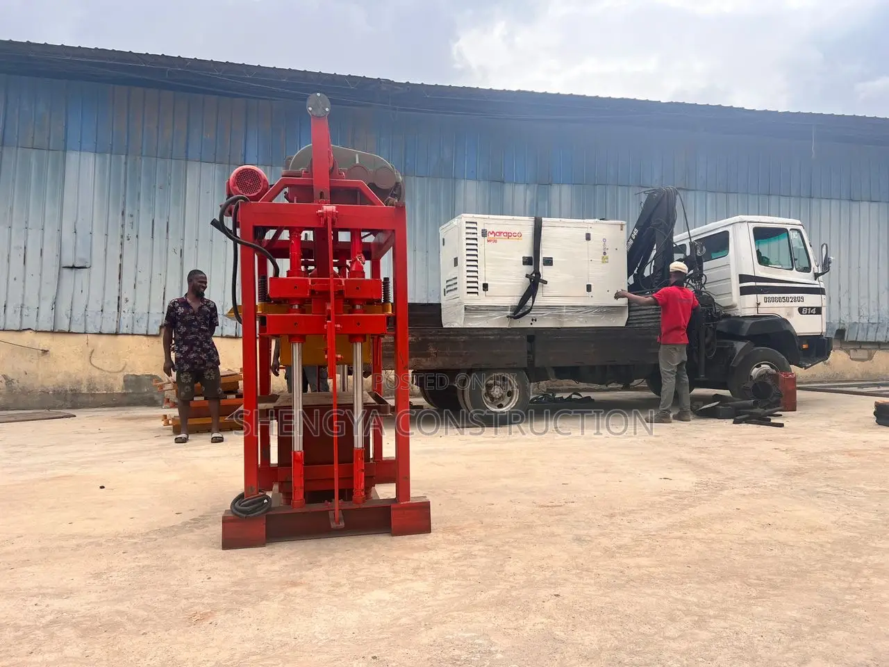 Block Moulding Machine