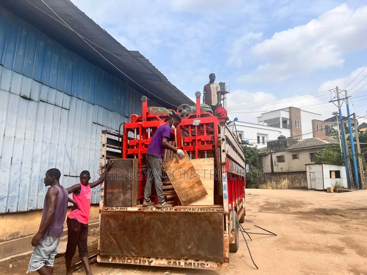 Block Moulding Machine