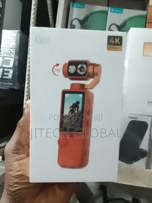 Q-8 Ultra Hd Pocket Vlogging Camera With 1-Inch /120fps Video,
