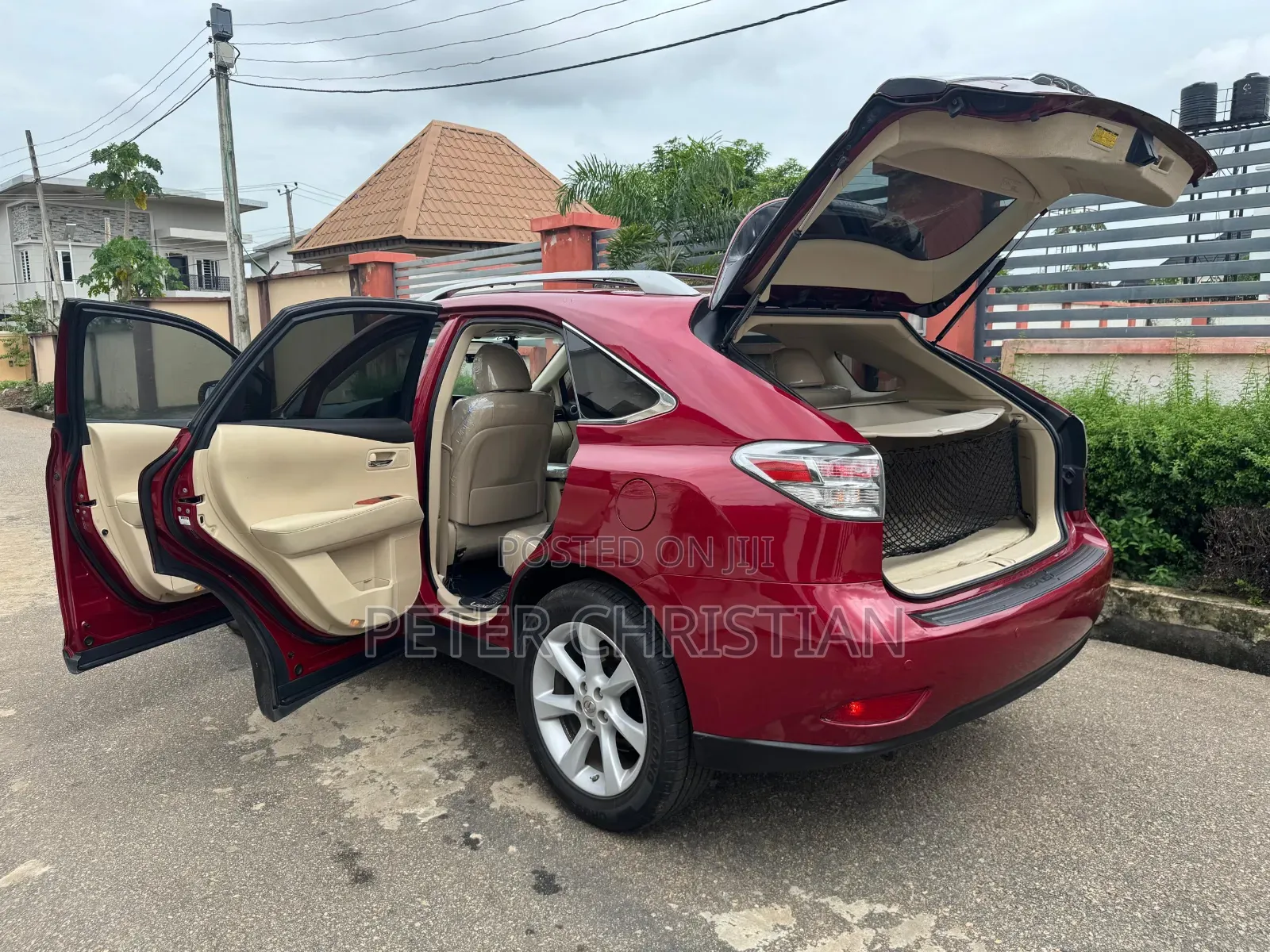 Lexus RX 2012 Red