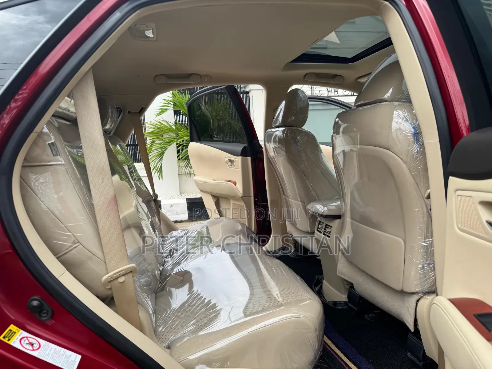 Lexus RX 2012 Red