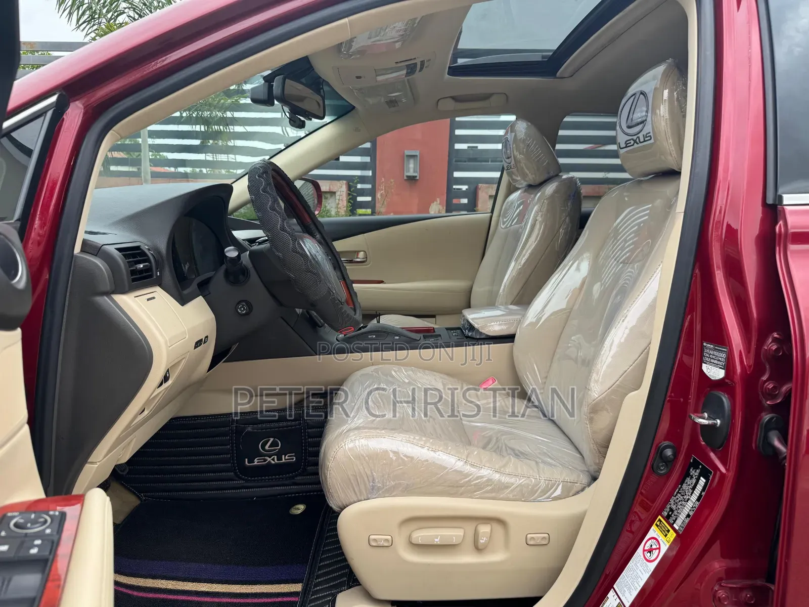 Lexus RX 2012 Red