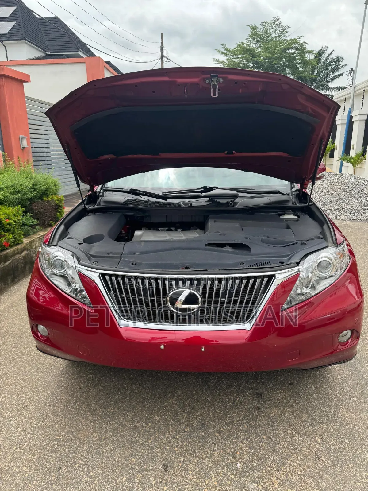 Lexus RX 2012 Red