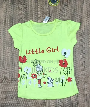 Girls Essential Round Neck Short Sleeve Top