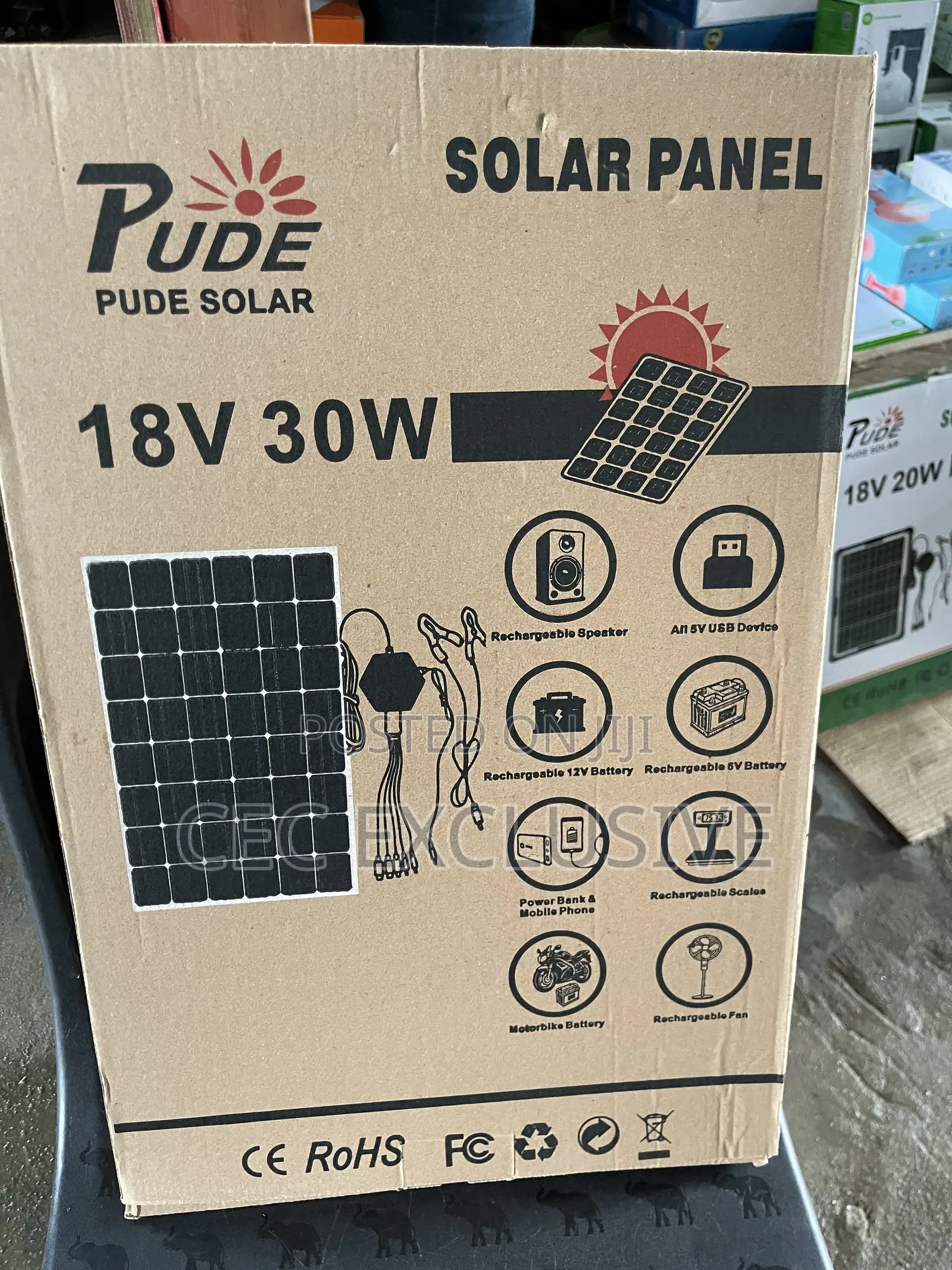 Phones Charging Solar Panel
