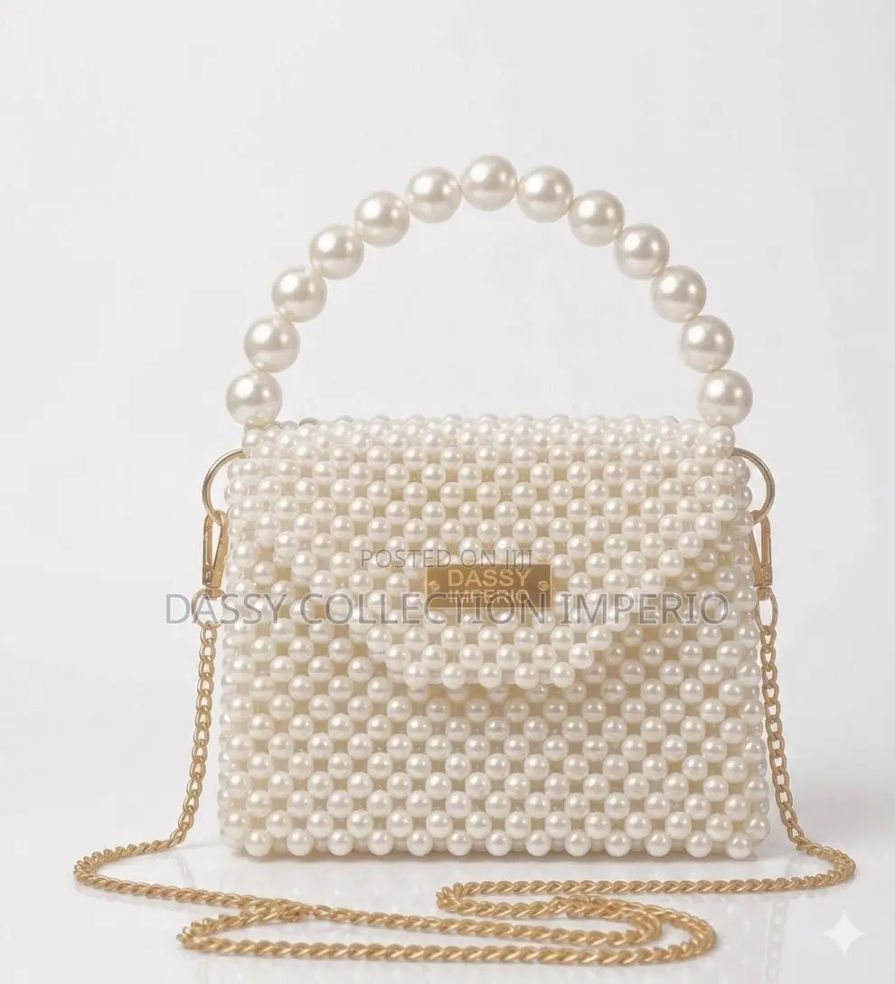 Hand-Beaded Mini Statement Bag