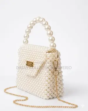 Hand-Beaded Mini Statement Bag