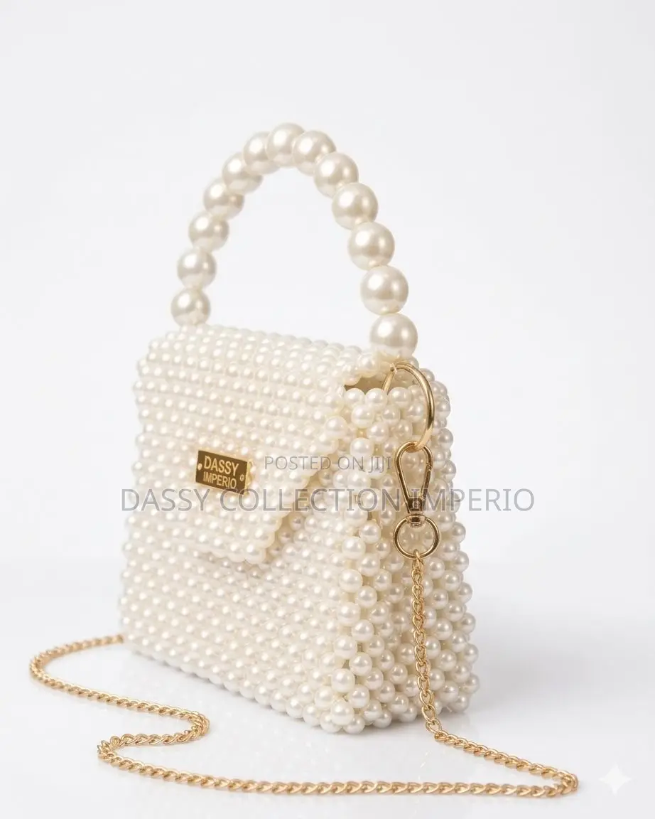 Hand-Beaded Mini Statement Bag