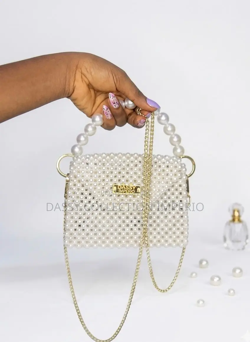 Hand-Beaded Mini Statement Bag