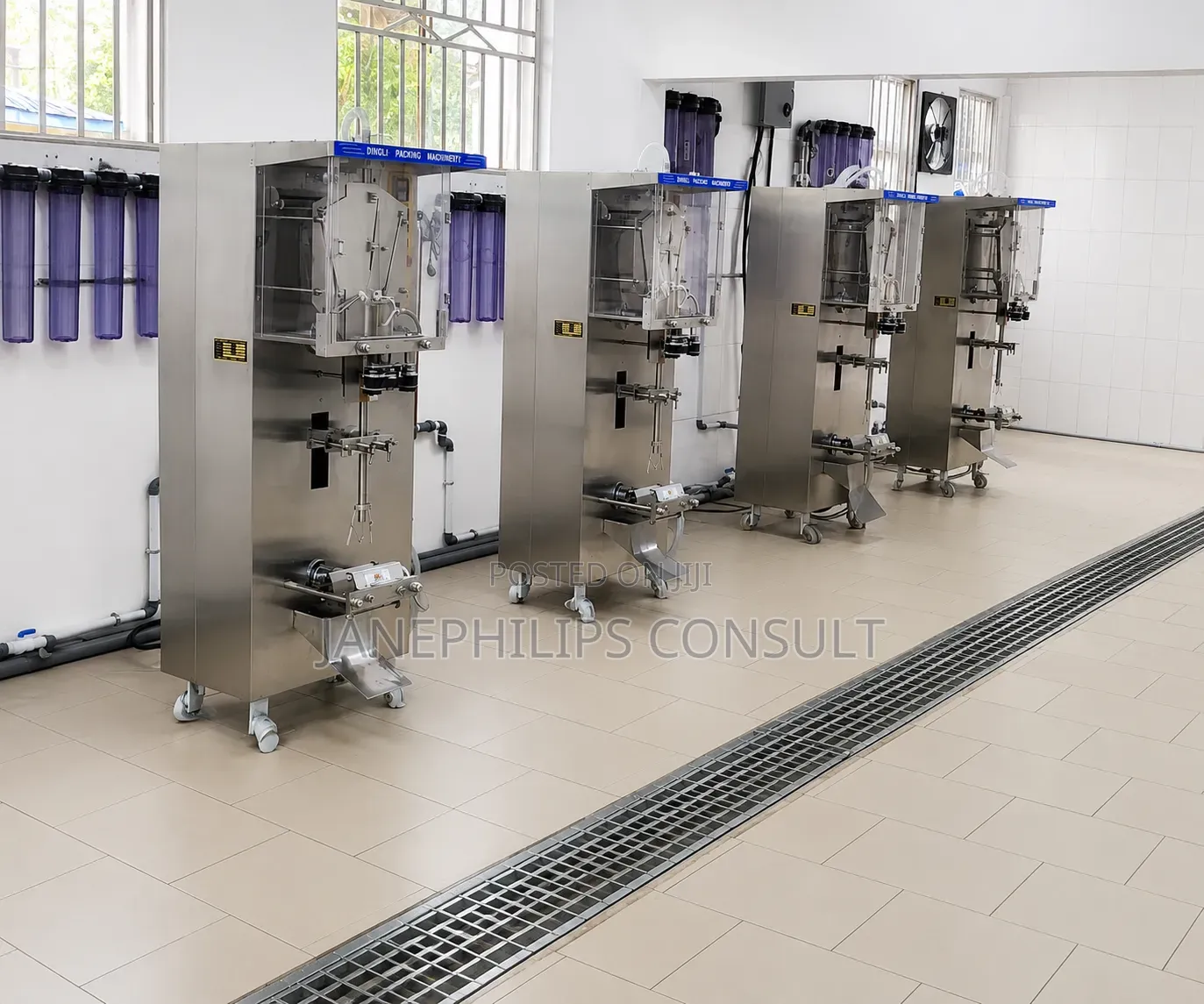 Pure Water Production Complete Set Up