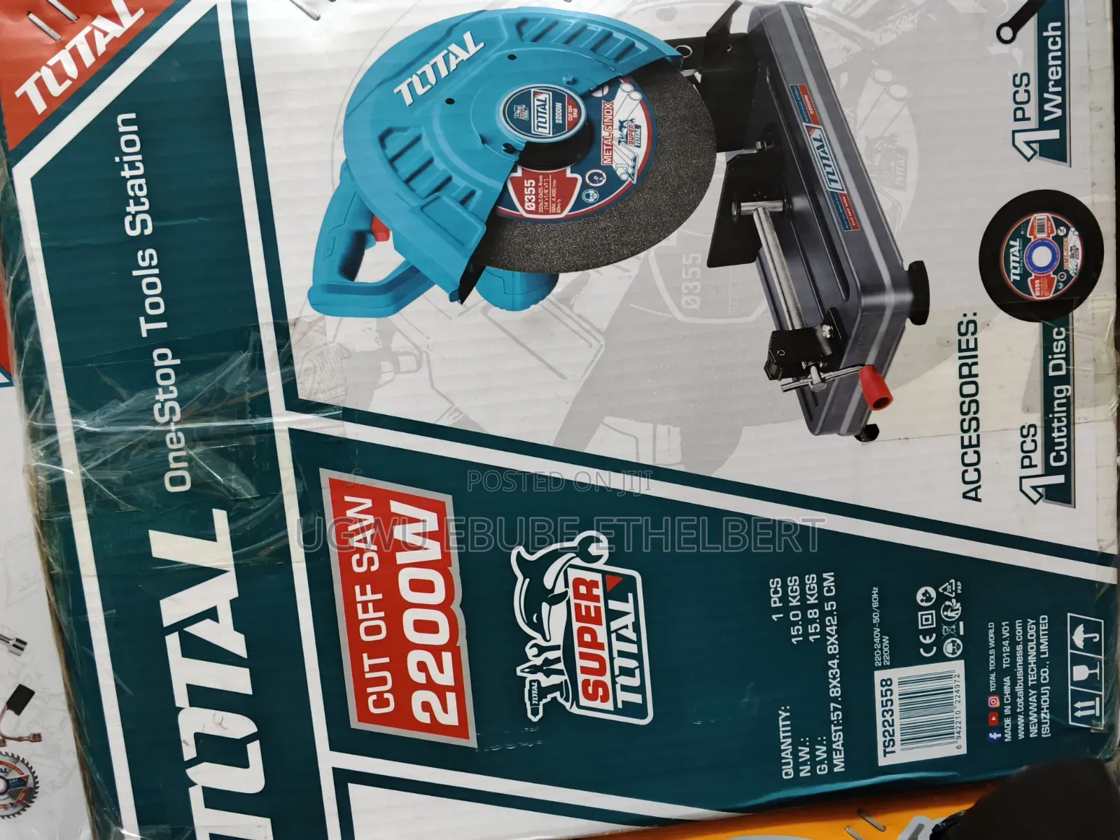 2200w Total Cut Off Saw Machine