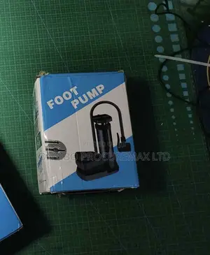 Single Cylinder Car Manual Foot Pump With Precision Pressure Gauge