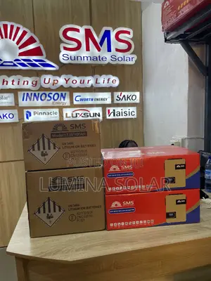 SMS Sunmate Solar Inverters Lithium Ion Batteries (100ah 200ah)