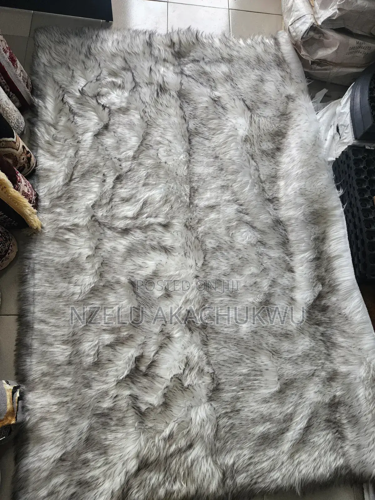 Fluffy Fur Centre Rug