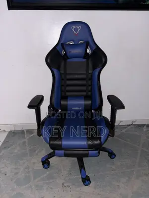 Gaming Chair Blue Black