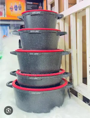 Granite-Coated Non-Stick Cookware Set